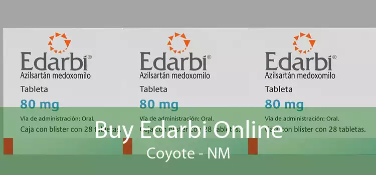 Buy Edarbi Online Coyote - NM